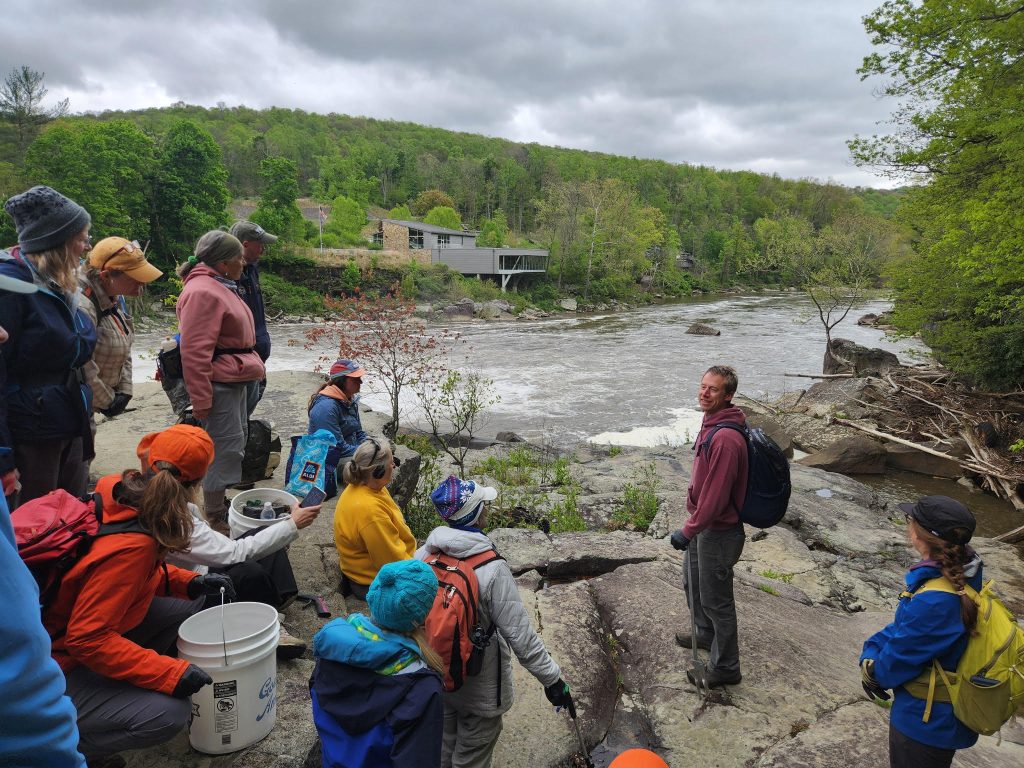Volunteers clean up Ohiopyle’s riverbanks